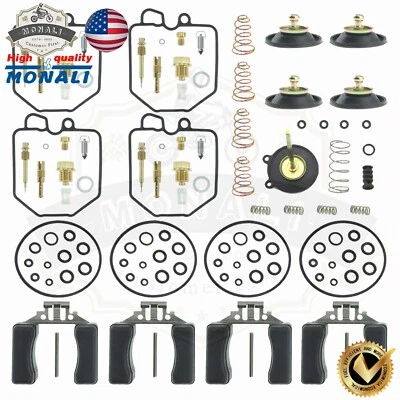 4x NEW FOR 1980-1983 Honda Goldwing GL1100 CARBURETOR CARB REPAIR REBUILD KIT-US - Image 1 of 4