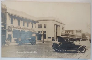 Vintage Postcard RPPC Cleveland Street Clearwater Florida AA75 - Picture 1 of 2