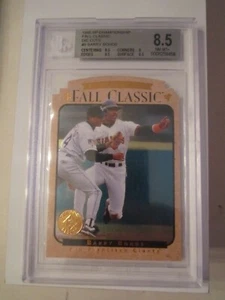 1995 BARRY BONDS FALL CLASSIC BASEBALL CARD #9 BECKETT GRADED 8.5 BBA-4 - Picture 1 of 2