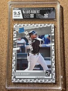 2020 Donruss #264 Luis Robert * LOOK AT THIS * EYES EMOJI Rated Rookie SP 16/25