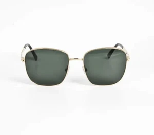 Valentino VA2046 3002/71 Sonnenbrille echt Damen goldfarbenes Gestell hergestellt in Italien - Bild 1 von 5
