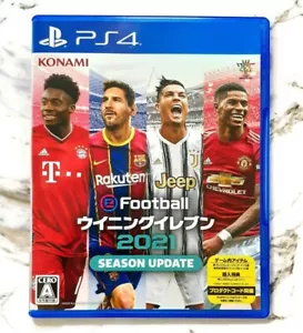 EFOOTBALL Winning Eleven 2021 Season Update PS4 KONAMI GAME USED - Picture 1 of 3