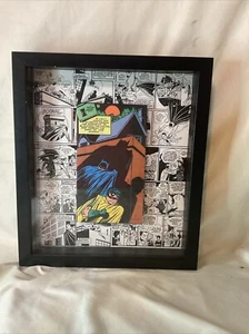 Batman & Robin Art Print WB Exclusive Framed Dark Knight 1998 Limited Edition - Picture 1 of 6