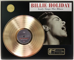 Billie Holiday - Lady Sings The Blues Gold LP Record Plaque Display - Picture 1 of 3