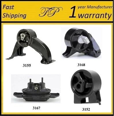 4 PCS MOTOR & TRANS MOUNT FOR 2007-2010 Chrysler Sebring 2.4L & 2.7L - Image 1 of 4
