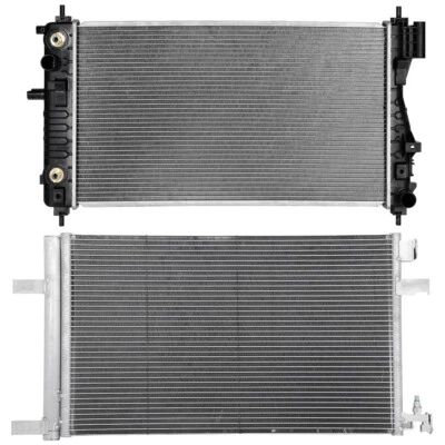 Kit de refrigeración de radiador y condensador de aire acondicionado para Chevrolet Malibu 2013 2014 2015 2,5 L Foto 1 de 4