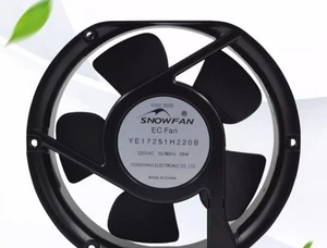 Ventilador de refrigeración metálico SNOWFAN YE17251H220B 220V 17CM 17251 - Imagen 1 de 2