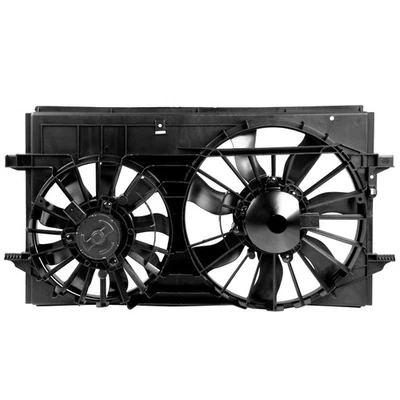 Radiator Condenser Cooling Fan Assembly For 2004-2008 Chevrolet Malibu 2.2L - Imagem 1 de 4