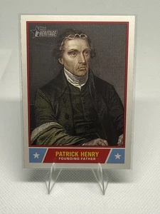2025 Topps Heritage Baseball Notable Americans # NS-11 Patrick Henry - Picture 1 of 1