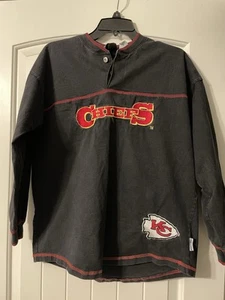 Vintage 90er Kansas City Chiefs Mighty-Mac Pullover Größe Jugend L 16-18  - Bild 1 von 8