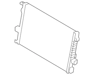 Genuine Porsche Radiator PAE-121-253 - Picture 1 of 2