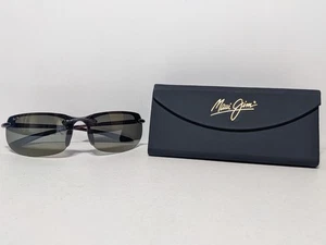 Occhiali da sole Maui Jim Banyans MJ-412-10 marrone polarizzato tartaruga 70-17-130 con custodia - Foto 1 di 20