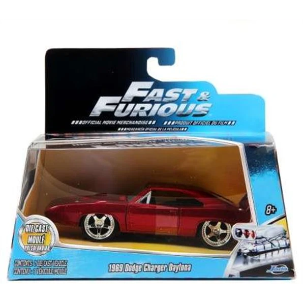 Dodge Charger Daytona 1969 escala 1:32 Jada, rojo Rápido y Furioso Foto 1 de 1
