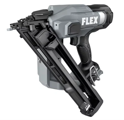 FLEX 24V 2-1/2英寸15号无绳斜角饰面钉枪(FX4311B-Z)裸机工具 — 第 1/4 张图片
