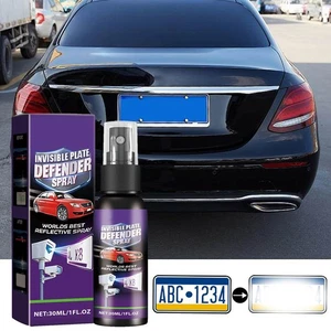 30ml Car License Plate Number Car Transparent Coating Spray Concealer  - Picture 1 of 12