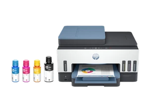 HP Smart Tank 7602 All-in-One drukarka atramentowa, kolorowy druk mobilny, kopiowanie, skanowanie, - Zdjęcie 1 z 10