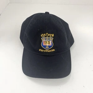 Oxford University Adult Black Strapback Hat Cap / College / Collectible - Picture 1 of 4