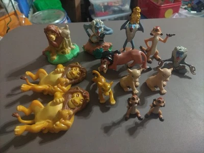 Vintage 1990s Disney Store Mixed Lot The Lion King Action Figure Toy Lot Of 13 - Image 1 of 4