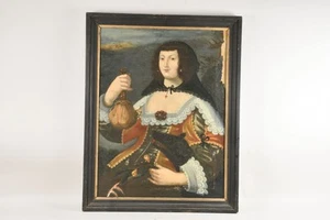 N66G03- Renaissance Gemälde 17.Jh Allegorie - Bild 1 von 12
