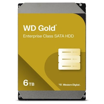 Western Digital 6TB WD Gold Enterprise Class Internal Hard Drive - 7200 RPM - Image 1 of 4