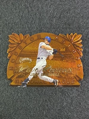 1998 Circa Thunder RAVE REVIEWS #1 Jeff Bagwell DIE CUT EMBOSSED CASE HIT - Image 1 of 2