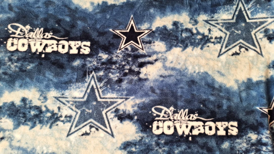 JOANN FABRIC Licensed Sports Team Fleece fabric by the yard Dallas Cowboys - Image 1 of 1
