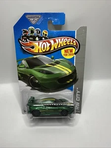 Hot Wheels HW City (2013) Green Lotus Evora GT4 Toy Car 10/250 FAST SHIPPING - Picture 1 of 8