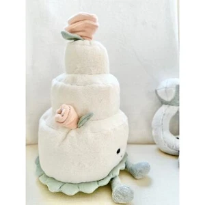NWT Authentic Jellycat Amuseable Wedding Cake & Diamond Ring Set VHTF - Picture 1 of 8
