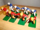 Wilton,1974,Football Team,lot 8 Players,plastic sport, mini-figures,toy figures