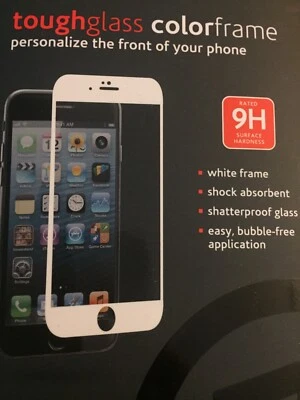 1 capa de telefone Ventev + 1 conjunto protetor de tela quadro branco iPhone 6 Apple - Imagem 1 de 4