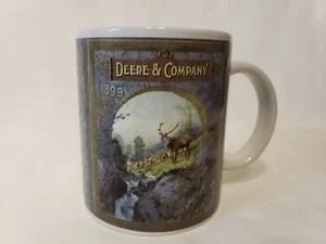 JOHN DEERE Coffee Mug Cup By Gibson 12oz Licensed “Deere And Company 1899” EUC - Picture 1 of 6