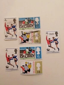 GB 1966 World Cup Football Used And Mint set SG693-695 Plus Winners Stamp SG700 - Picture 1 of 7