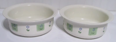 Pfaltzgraff  Cloverhill Floral   9" Casserole Bakers  Set of 2 - Image 1 of 4