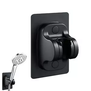 Self-adhesive Handheld Shower Head Holder Adjustable Wall Mount Shower Bracket - Picture 1 of 8