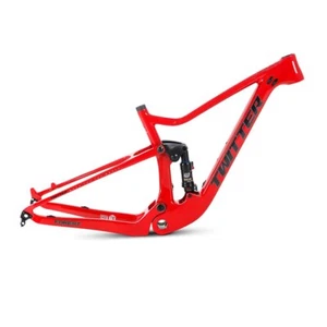 MTB Bicycle Frame 27.5/29er Full Suspension Carbon Fiber Mountain Bike Frameset - Picture 1 of 26