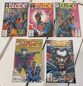 Blade the Vampire Hunter (1994) #2, 3, 4, 8 & 10 (1st Blade Series) combine ship - Picture 1 of 21