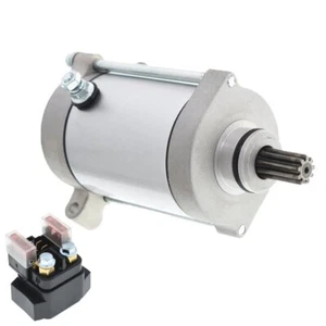 ATV 2006 2007 2008-2010 Starter & Relay Solenoid for Yamaha Wolverine 450 YFM450 - Imagen 1 de 5
