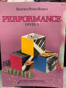 Bastien Piano Basics - Performance Level 1 by Jane Bastien , Paperback WP211 - Picture 1 of 3