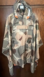 Polo Ralph Lauren Big Pony Water-Resistant Camo Poncho Womens Size XS/S New - Picture 1 of 11