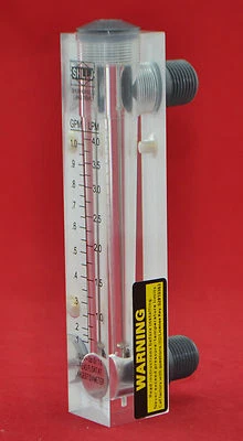 CHINWEY LZM-15/ acrylic panel type flow meter for water/gas/H2O (M)BSPT1/2" (F)PT1/4"