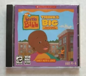 Little Bill Thinks Big Scholastic Early Math & Logic Age 4 - 6 (WIN/MAC CD-ROM) - Picture 1 of 3