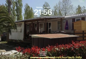 Ferienhaus ( Mobilhome) Südfrankreich - Mittelmeer - Urlaub für die Familie - Bild 1 von 5