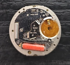 Ronda 785 quartz movement watch not tested for parts / restore AS-IS - Bild 1 von 2