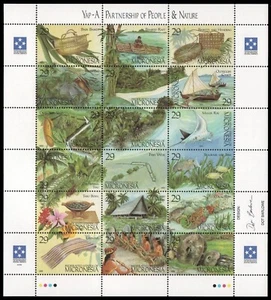 Micronesia 1993 - Mi-N.o 319-336 ** - Estampillada sin montar o nunca montada - Flora - Fauna - Imagen 1 de 1
