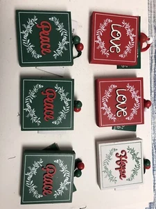 Lot Assorted Christmas Tree Ornaments Set Of 13- ITEMS All--NEW--! - Picture 1 of 6