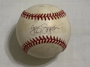 Baseball Jeff Suppan Signed Autograph, Rawlings American League Official Ball - Picture 1 of 6