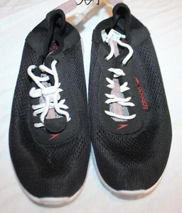 SPEEDO SURF STRIDER ULTRAILIGHT WATER SHOES JUNIOR kdis SIZE L 2-3 Black SWIM - Picture 1 of 1