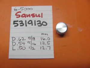 📈SANSUI 5319130 BASS AGUDOS BALANCE PERILLA DE MICRÓFONO G-5000 G-2000 G-3000 MÁS RECEPTOR - Imagen 1 de 4