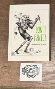 Phlegm Don’t Panic Art Book Lockdown Diary Postcard Book And Sticker - Picture 1 of 1