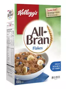 Kellogg's All-Bran Flakes Cereal, 450g/15.9oz (Imported from Canada) - Picture 1 of 5